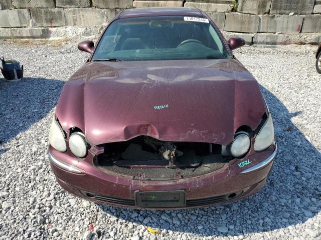 2G4WE587271200981 - 2007 BUICK LACROSSE CXS ბურგუნდია ფოტო 5