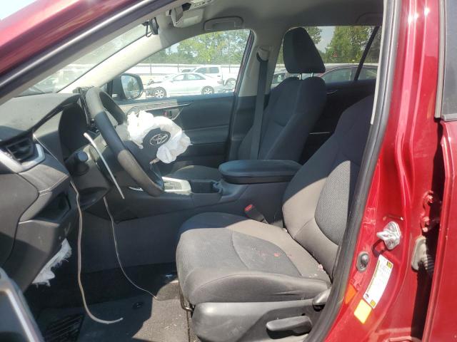 2T3H1RFV0NW196287 - 2022 TOYOTA RAV4 LE RED photo 7