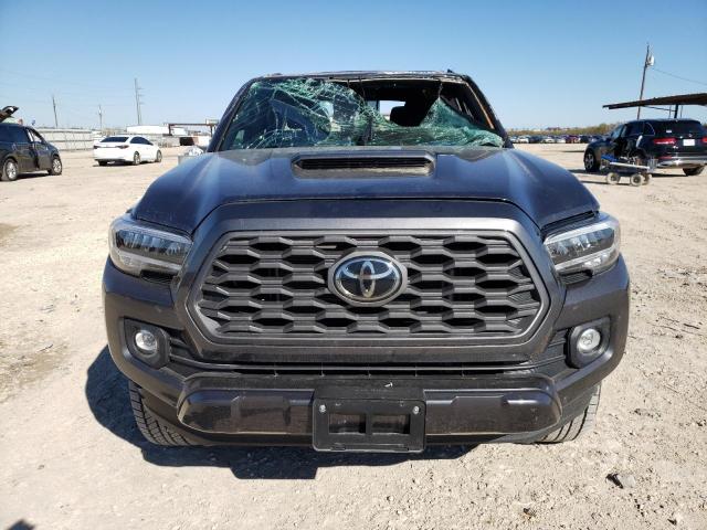 3TMAZ5CN7NM184761 - 2022 TOYOTA TACOMA DOUBLE CAB GRAY photo 5