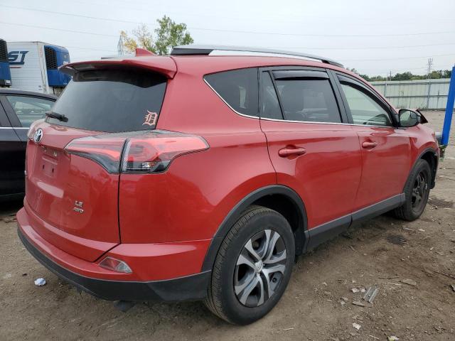 JTMBFREV0HJ149479 - 2017 TOYOTA RAV4 LE RED photo 3