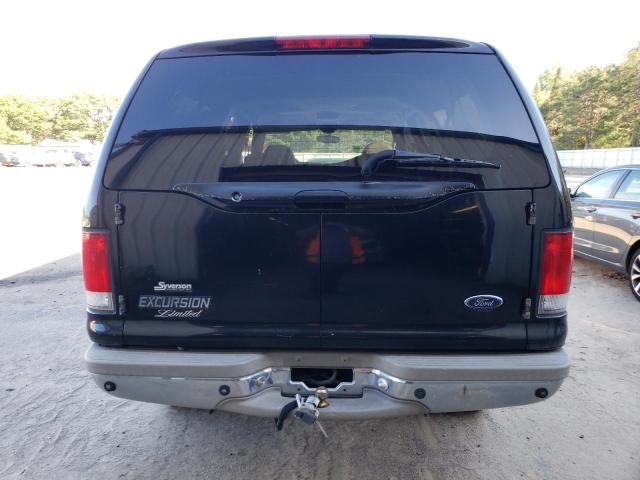 1FMNU43S0YED60314 - 2000 FORD EXCURSION LIMITED BLACK photo 6