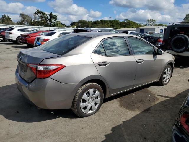 2T1BURHEXFC452134 - 2015 TOYOTA COROLLA L Qızıl foto 3