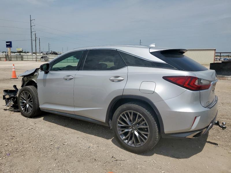 2T2BZMCA6GC036829 - 2016 LEXUS RX 350 BASE SILVER photo 2