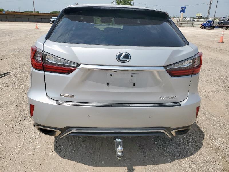 2T2BZMCA6GC036829 - 2016 LEXUS RX 350 BASE SILVER photo 6
