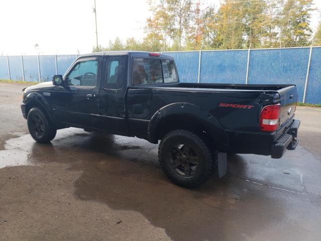 1FTYR44U67PA79298 - 2007 FORD RANGER SUPER CAB BLACK photo 2