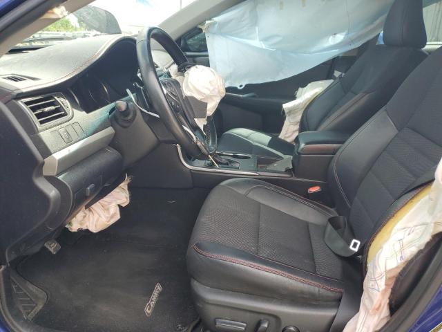 4T1BF1FK9GU614596 - 2016 TOYOTA CAMRY LE BLUE photo 7