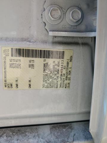 1N4AL2AP1BN494433 - 2011 NISSAN ALTIMA BASE Ağ foto 12