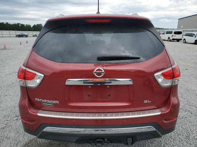 5N1AR2MNXFC699734 - 2015 NISSAN PATHFINDER S RED photo 6