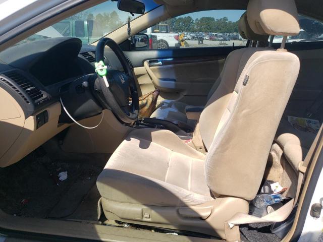 1HGCM72747A020746 - 2007 HONDA ACCORD EX WHITE photo 7