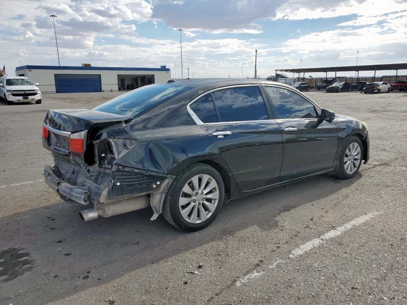 1HGCR2F84EA214925 - 2014 HONDA ACCORD EXL BLACK photo 3