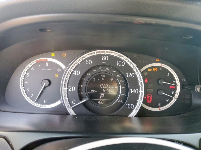 1HGCR2F84EA214925 - 2014 HONDA ACCORD EXL BLACK photo 9