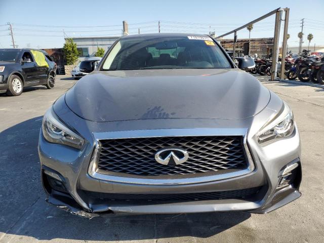 JN1EV7AP2JM362341 - 2018 INFINITI Q50 LUXE GRAY photo 5