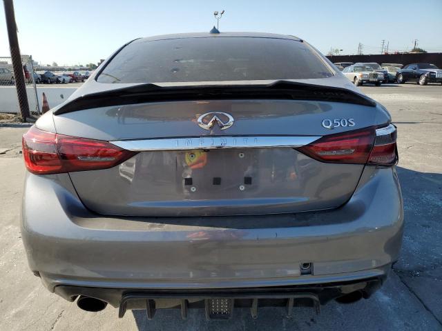 JN1EV7AP2JM362341 - 2018 INFINITI Q50 LUXE GRAY photo 6