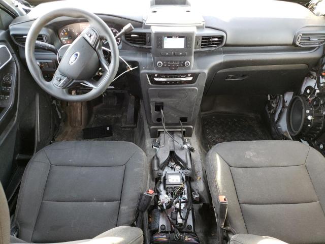 1FM5K8AB3MGA42895 - 2021 FORD EXPLORER POLICE INTERCEPTOR WHITE photo 8
