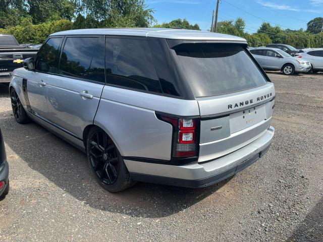 SALGV3TF0EA179345 - 2014 LAND ROVER RANGE ROVE AUTOBIOGRAPHY SILVER photo 2