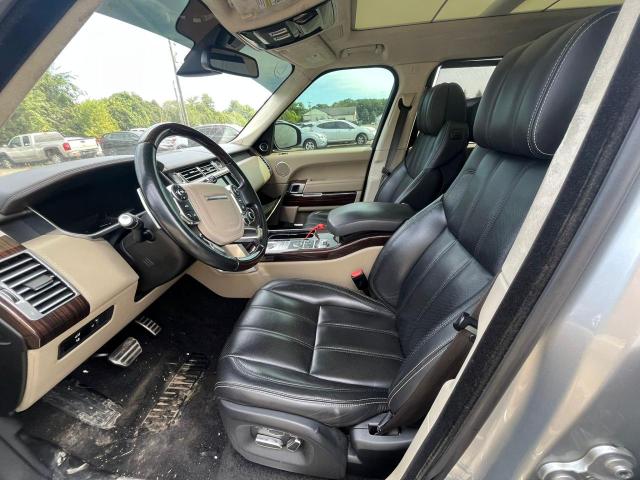 SALGV3TF0EA179345 - 2014 LAND ROVER RANGE ROVE AUTOBIOGRAPHY SILVER photo 5