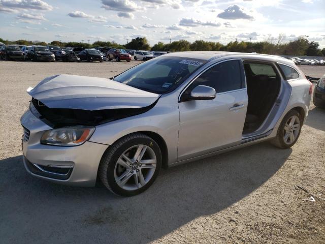 YV140MEB3F1190649 - 2015 VOLVO V60 PREMIER SILVER photo 1