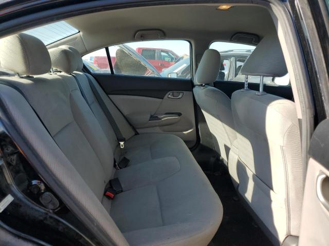 19XFB2F51DE252517 - 2013 HONDA CIVIC LX BLACK photo 10