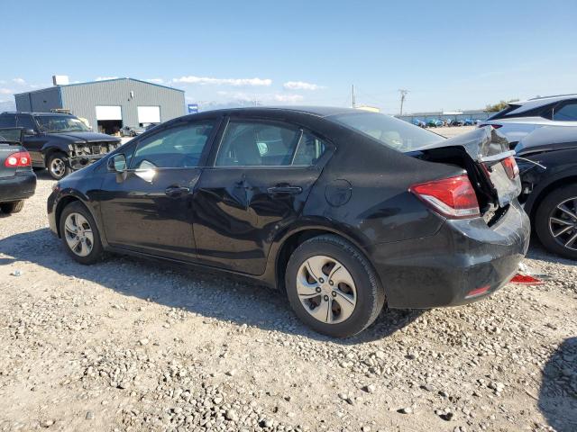 19XFB2F51DE252517 - 2013 HONDA CIVIC LX BLACK photo 2