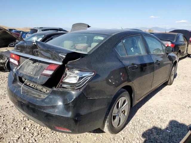 19XFB2F51DE252517 - 2013 HONDA CIVIC LX BLACK photo 3