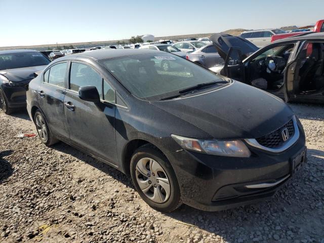 19XFB2F51DE252517 - 2013 HONDA CIVIC LX BLACK photo 4
