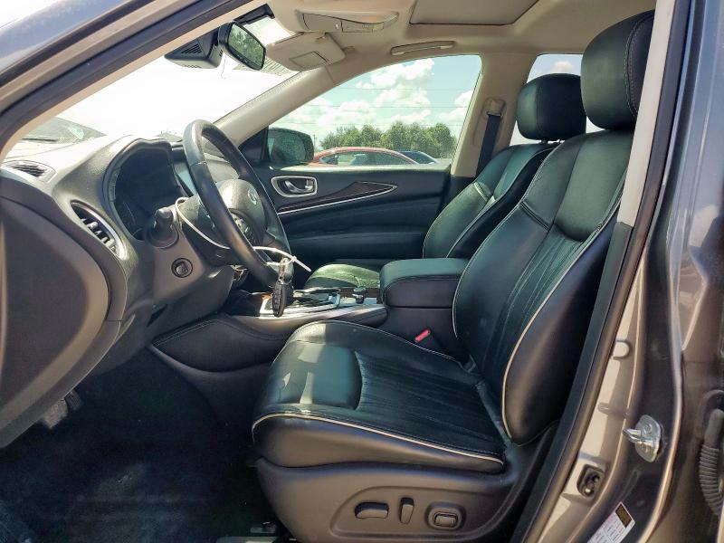 5N1DL0MN1HC525105 - 2017 INFINITI QX60 GRAY photo 7