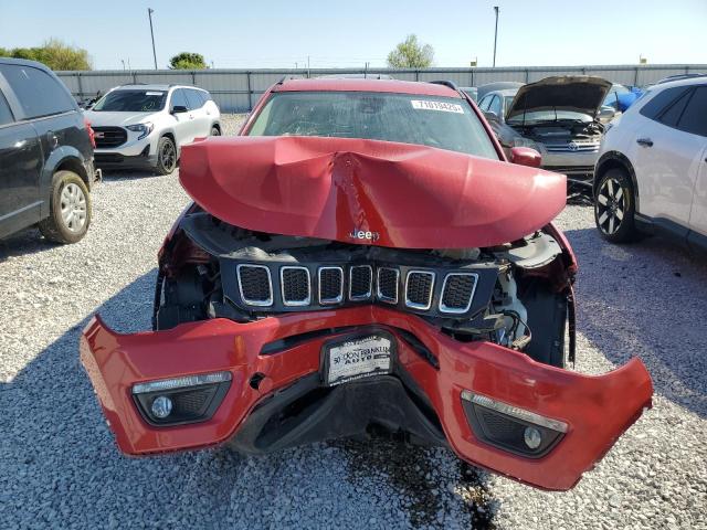 3C4NJDBB9JT333133 - 2018 JEEP COMPASS LATITUDE Rojo foto 5