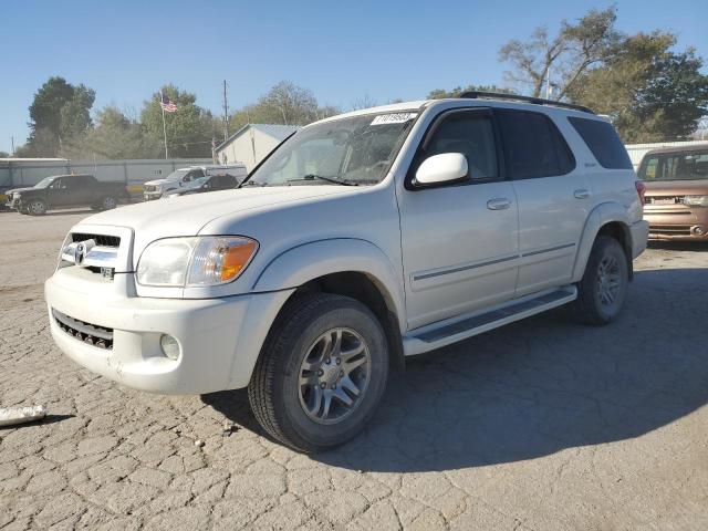 5TDBT48A46S274067 - 2006 TOYOTA SEQUOIA LIMITED WHITE photo 1