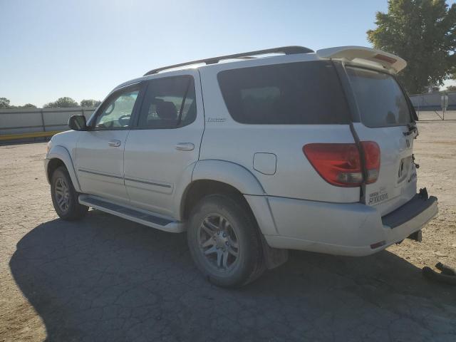 5TDBT48A46S274067 - 2006 TOYOTA SEQUOIA LIMITED WHITE photo 2