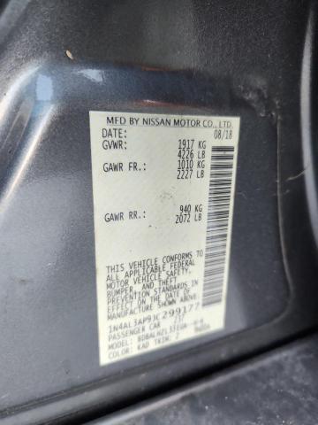 1N4AL3AP9JC299177 - 2018 NISSAN ALTIMA 2.5 Grau Foto 12