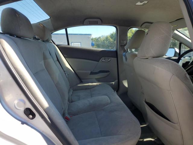 19XFB2F58CE365606 - 2012 HONDA CIVIC LX SILVER photo 10