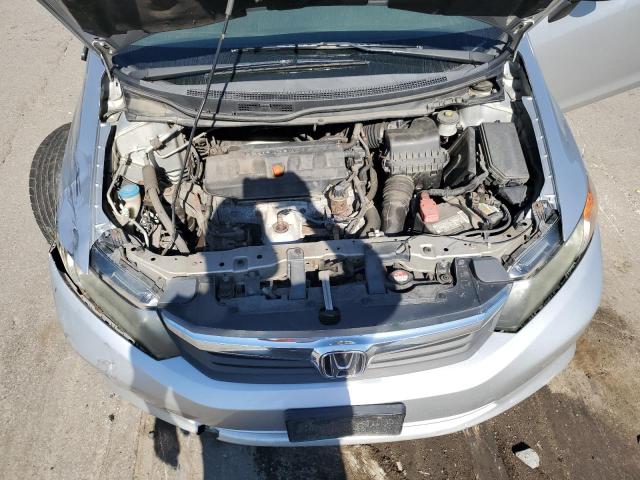 19XFB2F58CE365606 - 2012 HONDA CIVIC LX SILVER photo 11