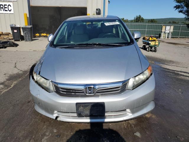 19XFB2F58CE365606 - 2012 HONDA CIVIC LX SILVER photo 5