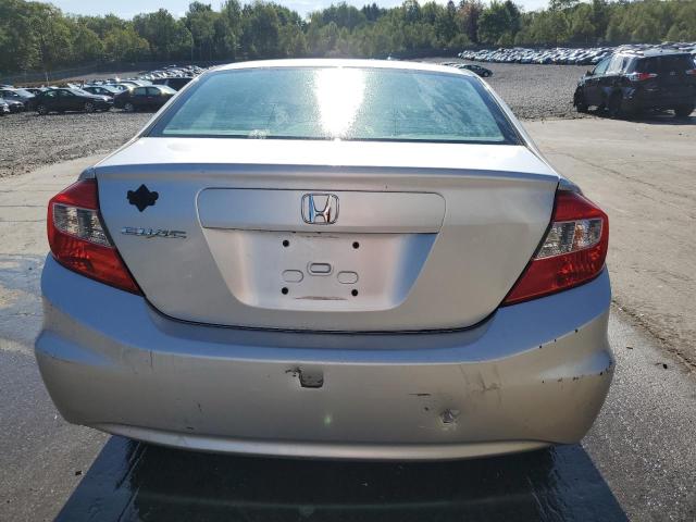 19XFB2F58CE365606 - 2012 HONDA CIVIC LX SILVER photo 6