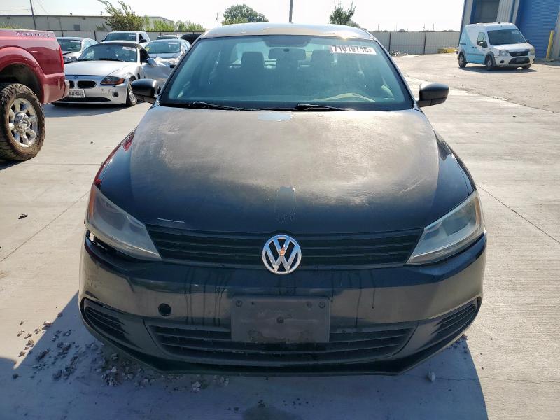 3VW2K7AJ5BM010457 - 2011 VOLKSWAGEN JETTA BASE BLACK photo 5