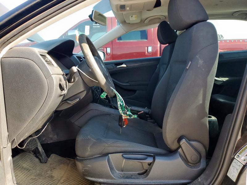 3VW2K7AJ5BM010457 - 2011 VOLKSWAGEN JETTA BASE BLACK photo 7