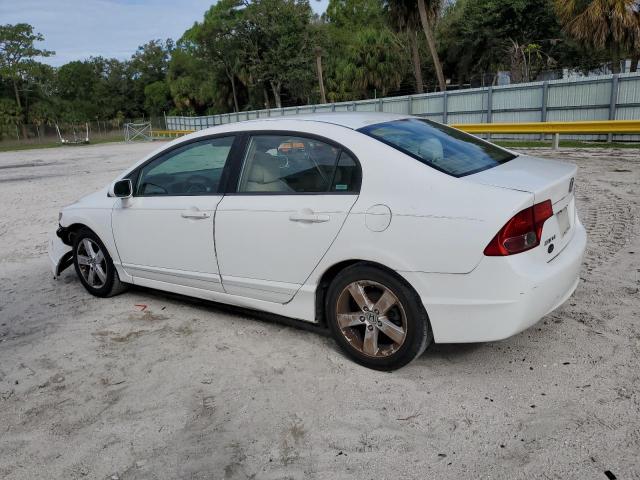 1HGFA15867L139670 - 2007 HONDA CIVIC EX WHITE photo 2
