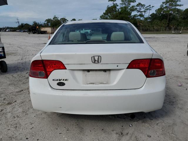 1HGFA15867L139670 - 2007 HONDA CIVIC EX WHITE photo 6