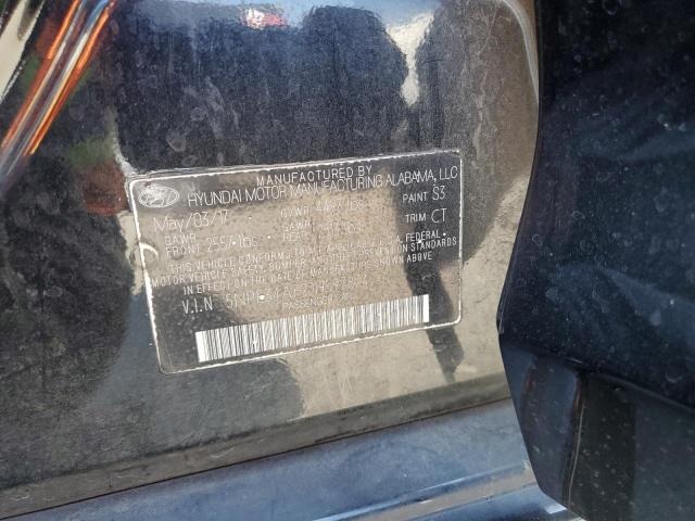 5NPE34AF2JH597874 - 2018 HYUNDAI SONATA SPORT Negro foto 12