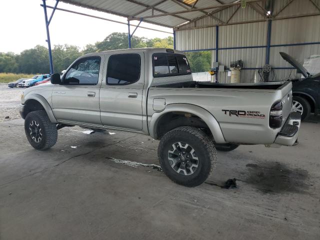 5TEHN72N42Z042373 - 2002 TOYOTA TACOMA DOUBLE CAB GRAY photo 2