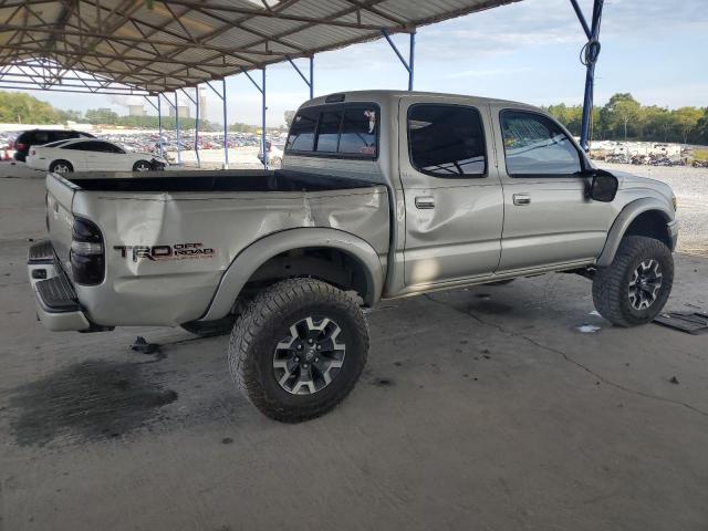 5TEHN72N42Z042373 - 2002 TOYOTA TACOMA DOUBLE CAB GRAY photo 3