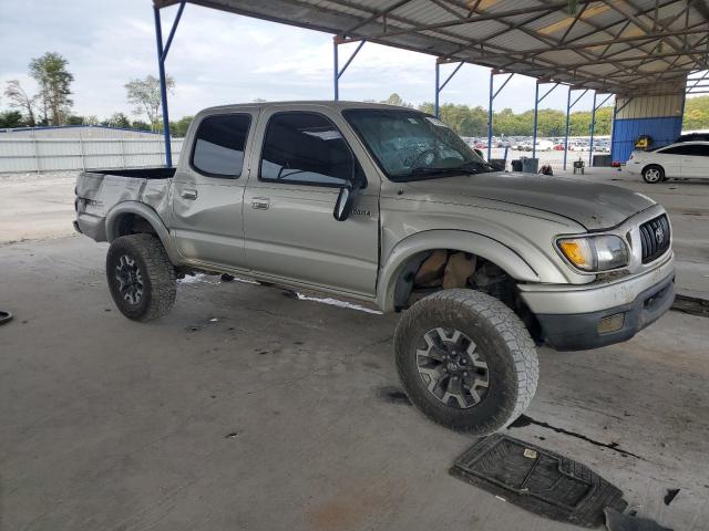 5TEHN72N42Z042373 - 2002 TOYOTA TACOMA DOUBLE CAB GRAY photo 4
