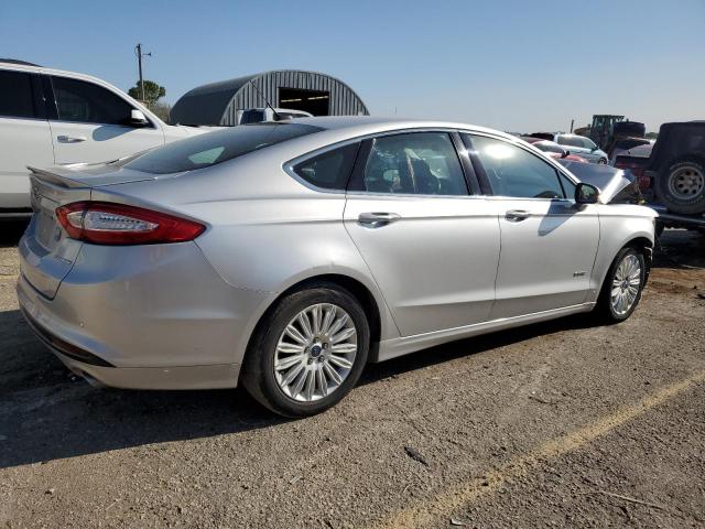 3FA6P0SU5DR351438 - 2013 FORD FUSION TITANIUM PHEV SILVER photo 3