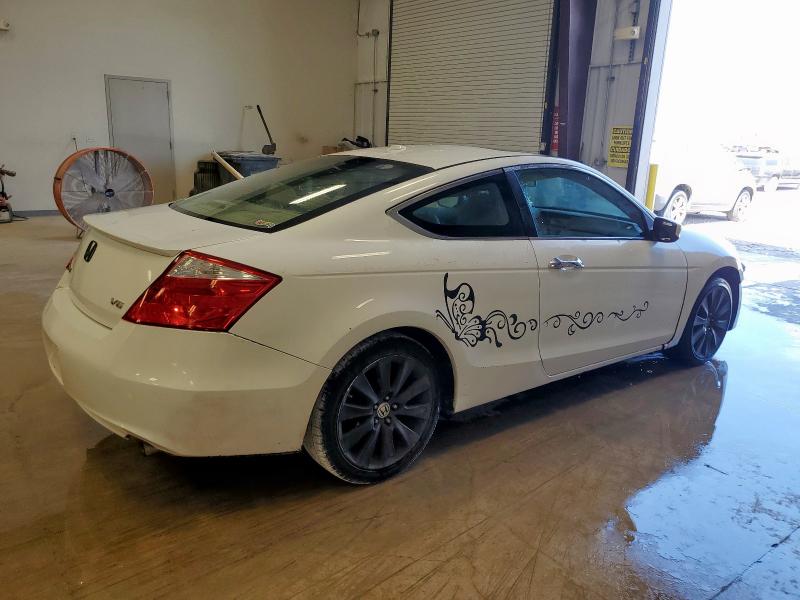 1HGCS22829A001245 - 2009 HONDA ACCORD EXL თეთრი ფოტო 3