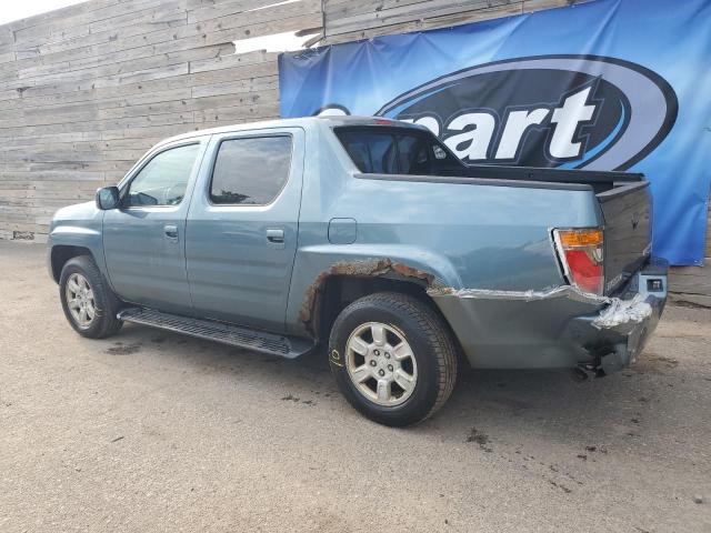 2HJYK16576H532321 - 2006 HONDA RIDGELINE RTL BLUE photo 2