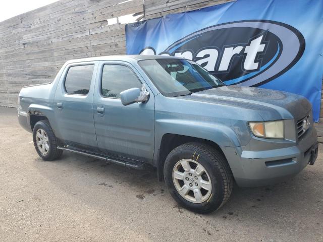 2HJYK16576H532321 - 2006 HONDA RIDGELINE RTL BLUE photo 4