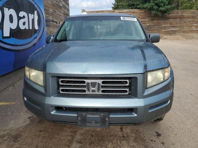 2HJYK16576H532321 - 2006 HONDA RIDGELINE RTL BLUE photo 5
