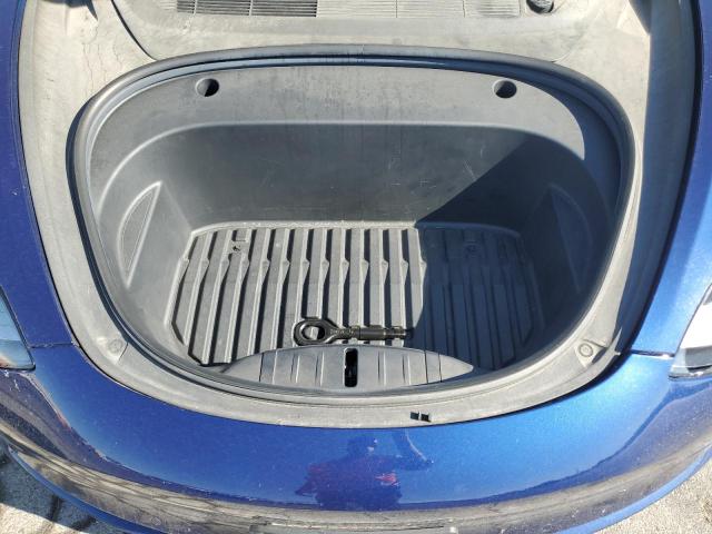 5YJ3E1EA3NF369899 - 2022 TESLA MODEL 3 Կապույտ լուսանկար 11