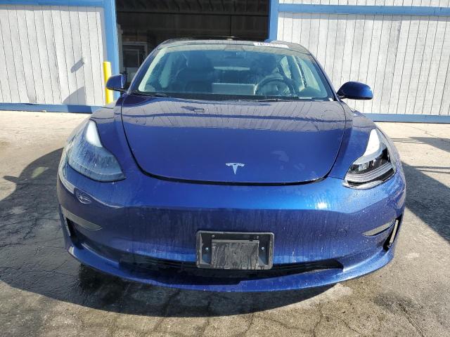 5YJ3E1EA3NF369899 - 2022 TESLA MODEL 3 Կապույտ լուսանկար 5