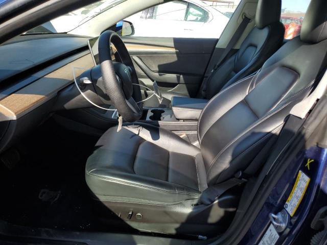 5YJ3E1EA3NF369899 - 2022 TESLA MODEL 3 Կապույտ լուսանկար 7